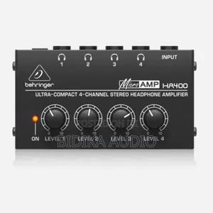 Behringer Microamp Ha400 Ultra 4-Channel Headphone Amplifier