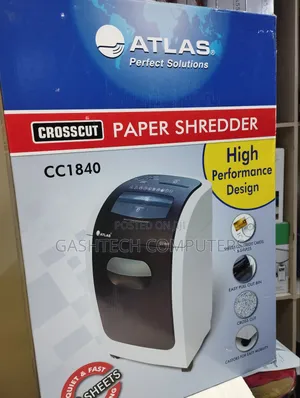 Atlas Cc1840 Cross Cut Shredder as-S2-Cc1840 18 Sheets