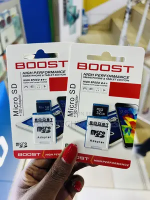 32gb Boost Memory Microsd:Cards