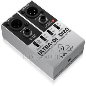 Behringer Ultra-Di Di20 Active 2-Channel Di-Box/Splitter