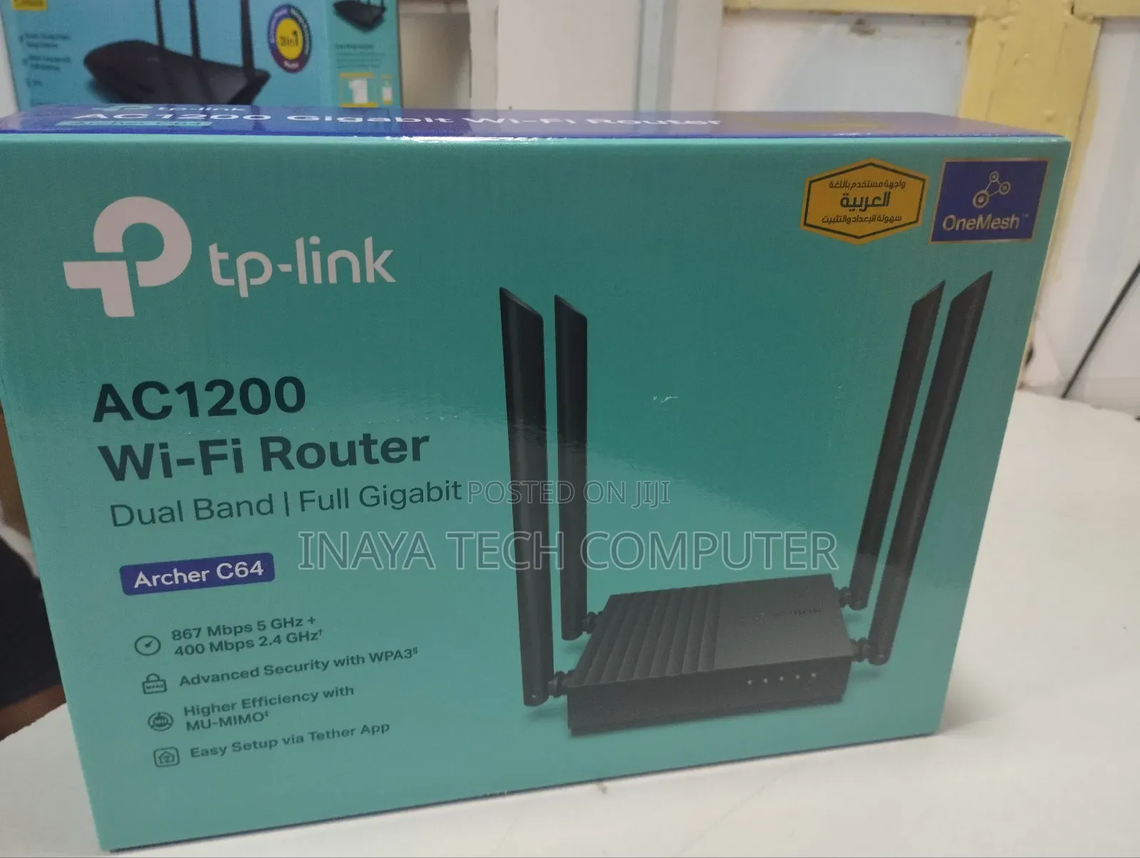 Tp Link Ac1200 Wireless Mu-Mimo Wifi Router-Archer C64
