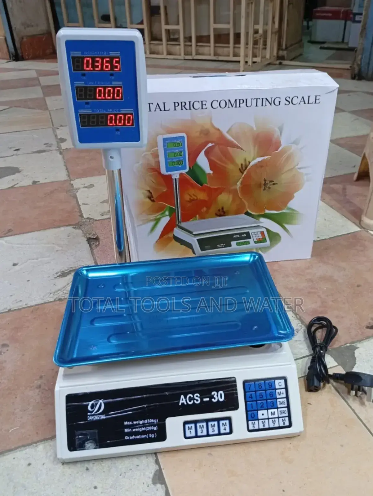 Digital Price Computing Scale 30kg Maximum