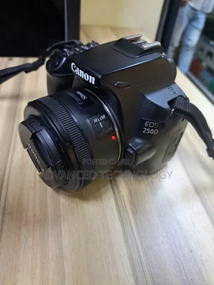Canon 250d With Prime Lense 50mm