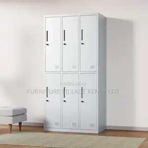 Office Cabinet : 6- Locker School Storage Office Cabinet