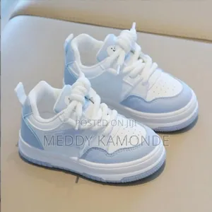 Sky Blue Kids Sneakers
