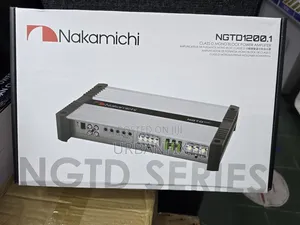 Nakamichi Class D 6000watts Powerful Monoblock Amplifier
