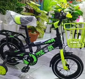 Green-Black Boys Superboss MTB - Size 12 "