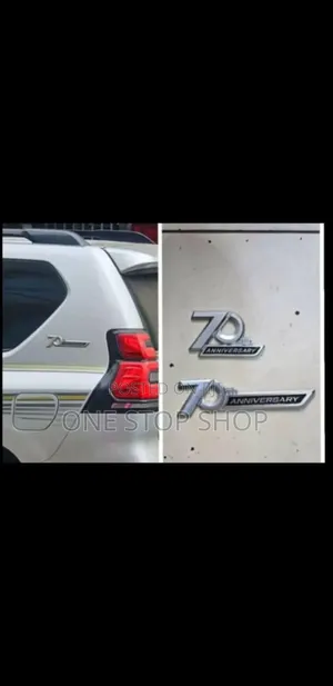 70th Anniversary Chrome Side Body Badge