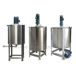 Detergent Mixing Tank With Adjustable Geared Motor