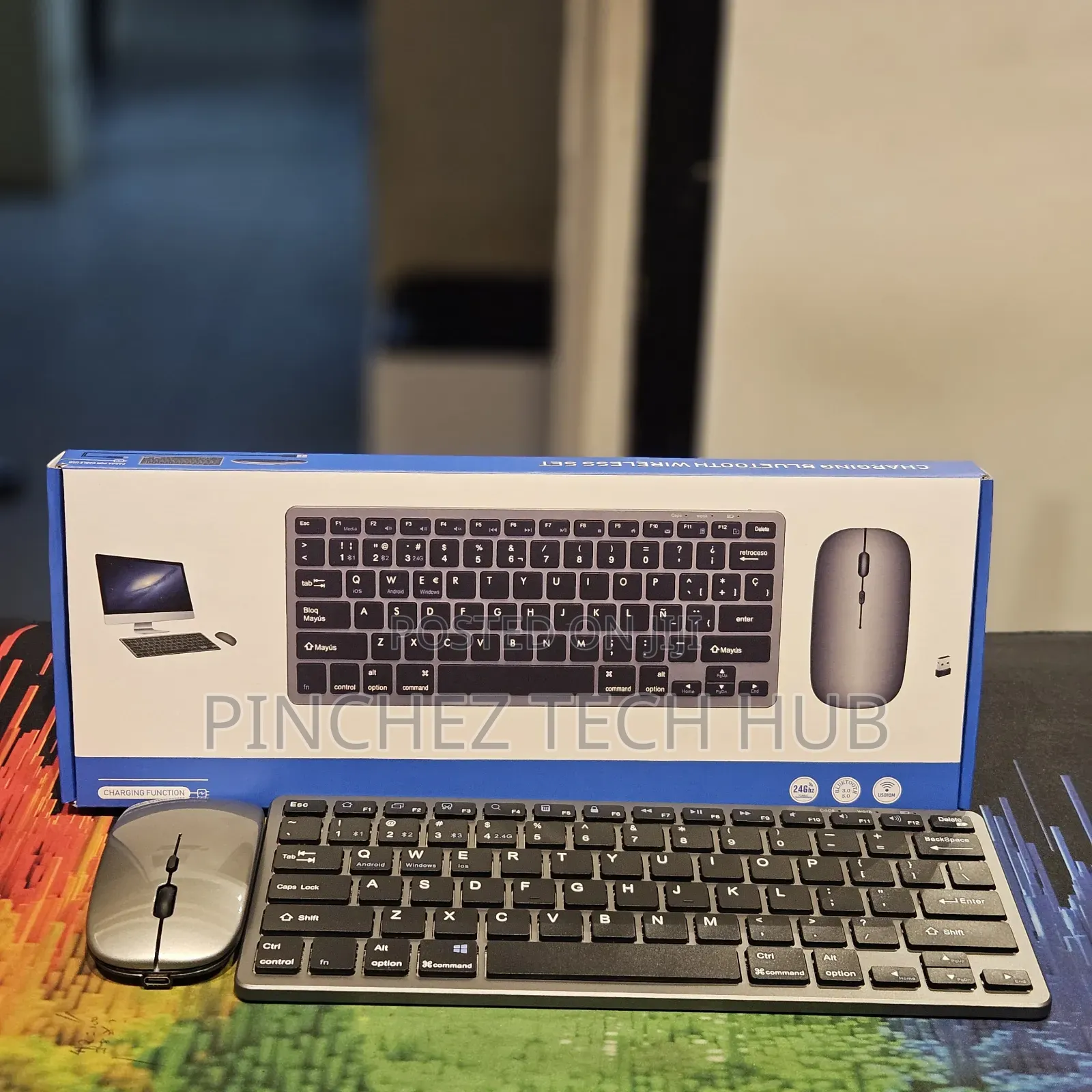 Wireless Bt + Mouse Combo