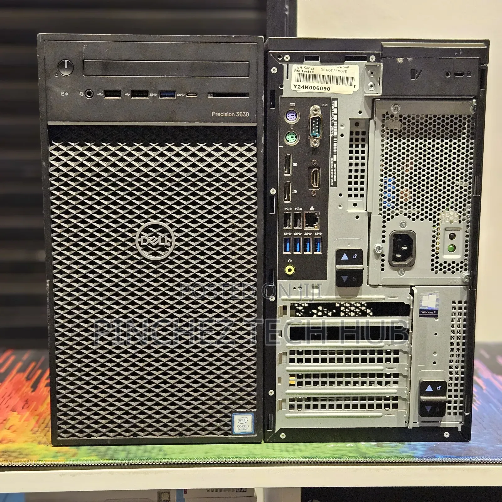 Desktop Computer Dell Precision 3000 16GB Intel Core I7 HDD+SSD 2T