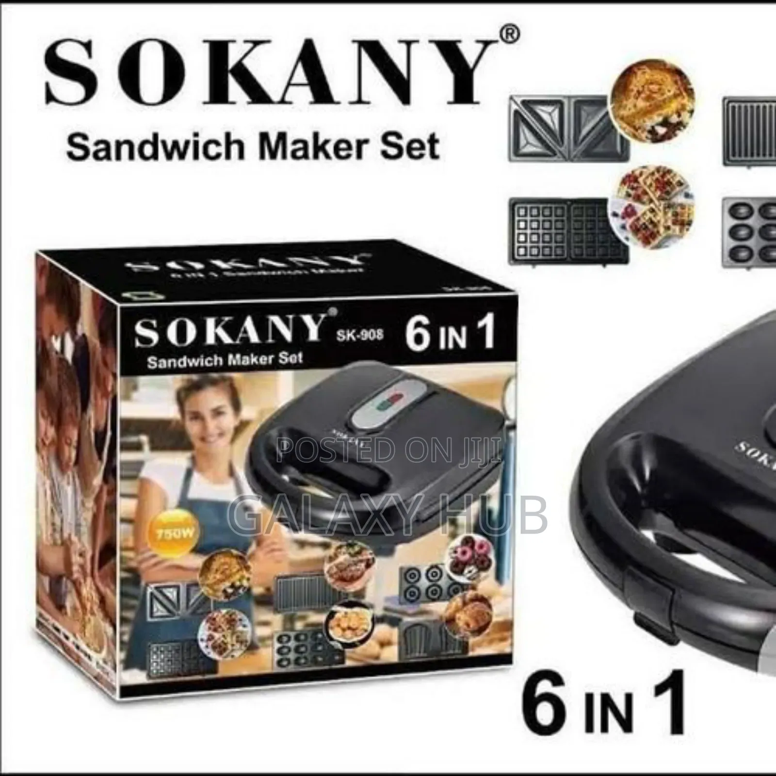 Sokany 6in1 Sandwich Maker