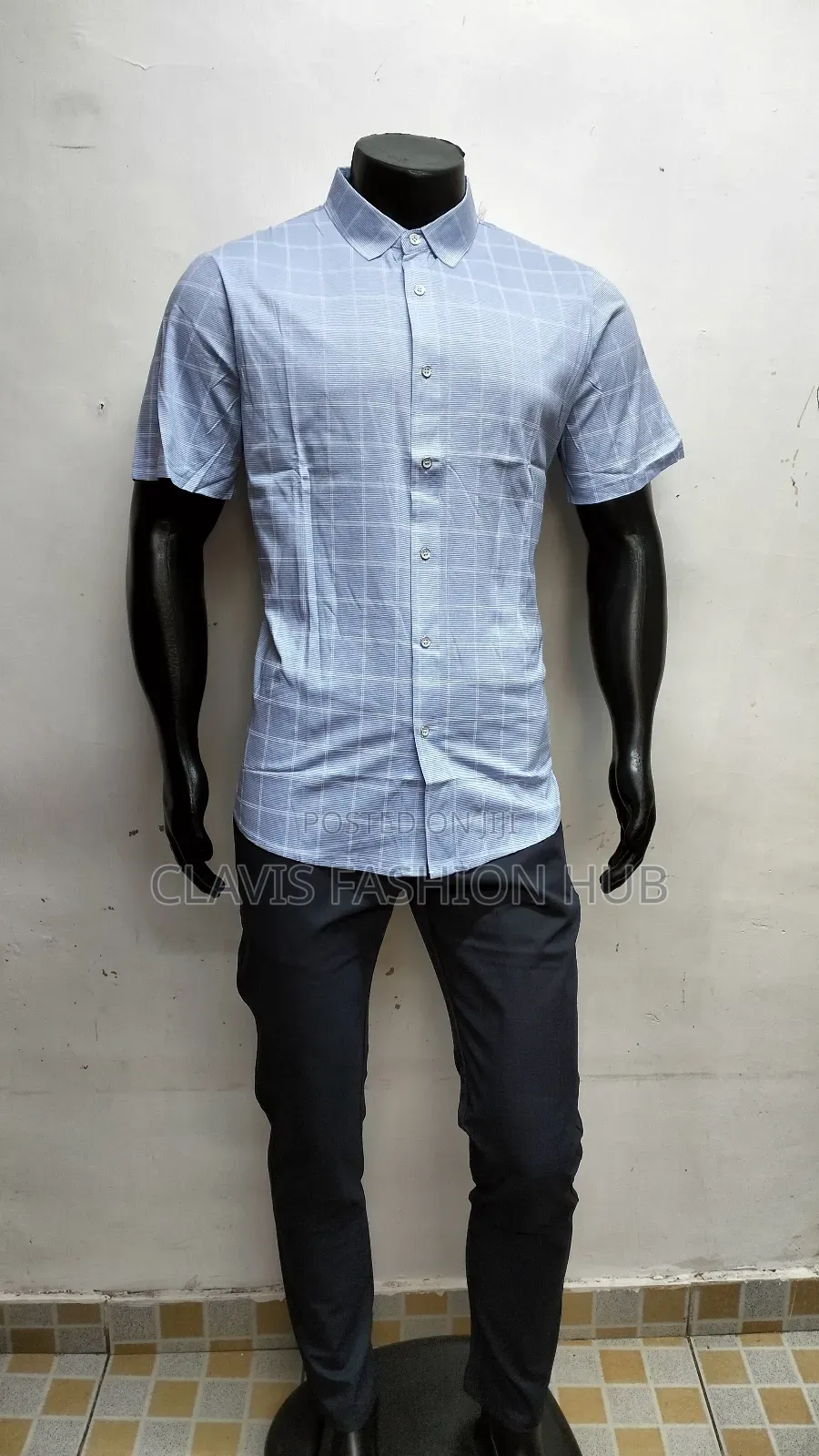 Light Blue Men Shirts