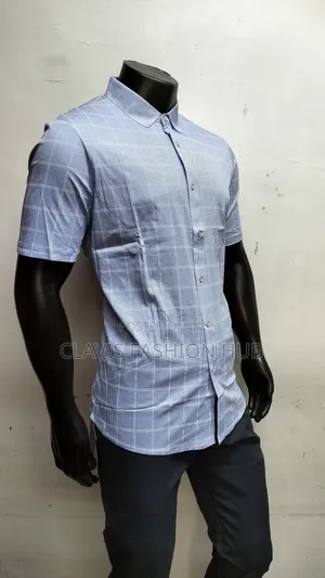 Light Blue Men Shirts