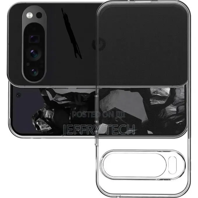 Back Silicone Clear Case Hd Tpu for Google Pixel 9 Pro Xl