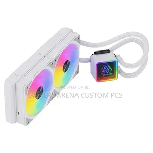 Snowman 240mm Argb Aio Radiator Liquid Cpu Cooler. (White)