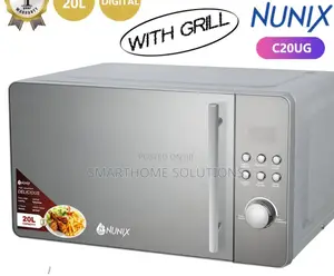 New Model 20 Litres Nunix Digital Microwave + Grill N/Mw