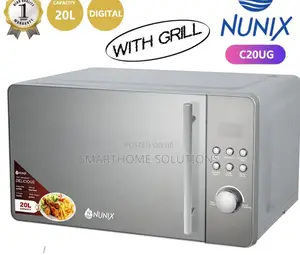 New Model 20l Nunix Digital Microwave With Grill N/Mw
