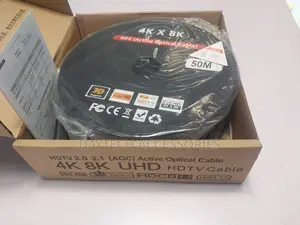50m Uhd HDTV 2.0 2.1 Fibre-Optical Hdmi Cable