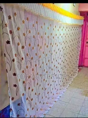 Glam Your Home With Flowered Wall Decor Sheers