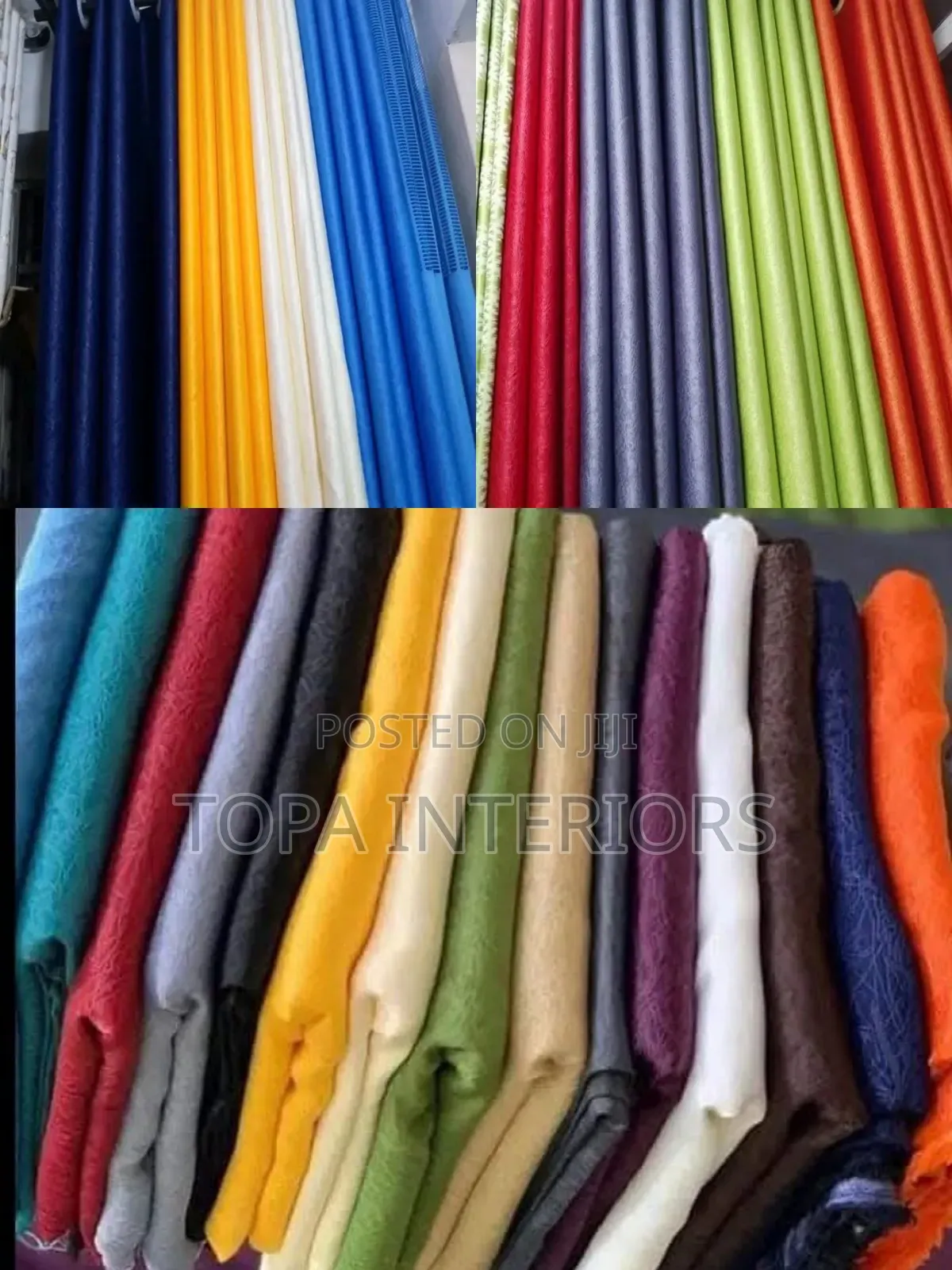 All Plain Colours Available for House Curtains Window Drapes