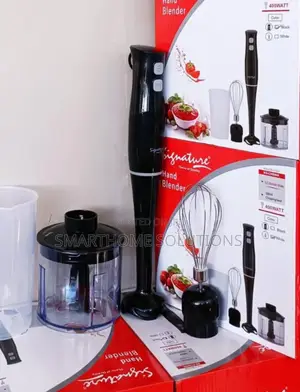 400w Black Signature 4 in 1 Hand Blender Sb/4
