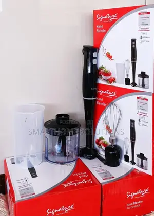 400watts Black Signature 4 in 1 Hand Held Blender Sb/4