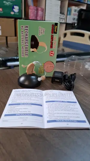 Digital And Rechargeable Hearing Aid//Device