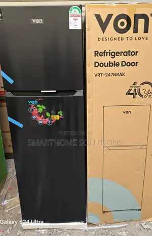 Von 247 Lnnofrost Two Door Refrigerator v/247l