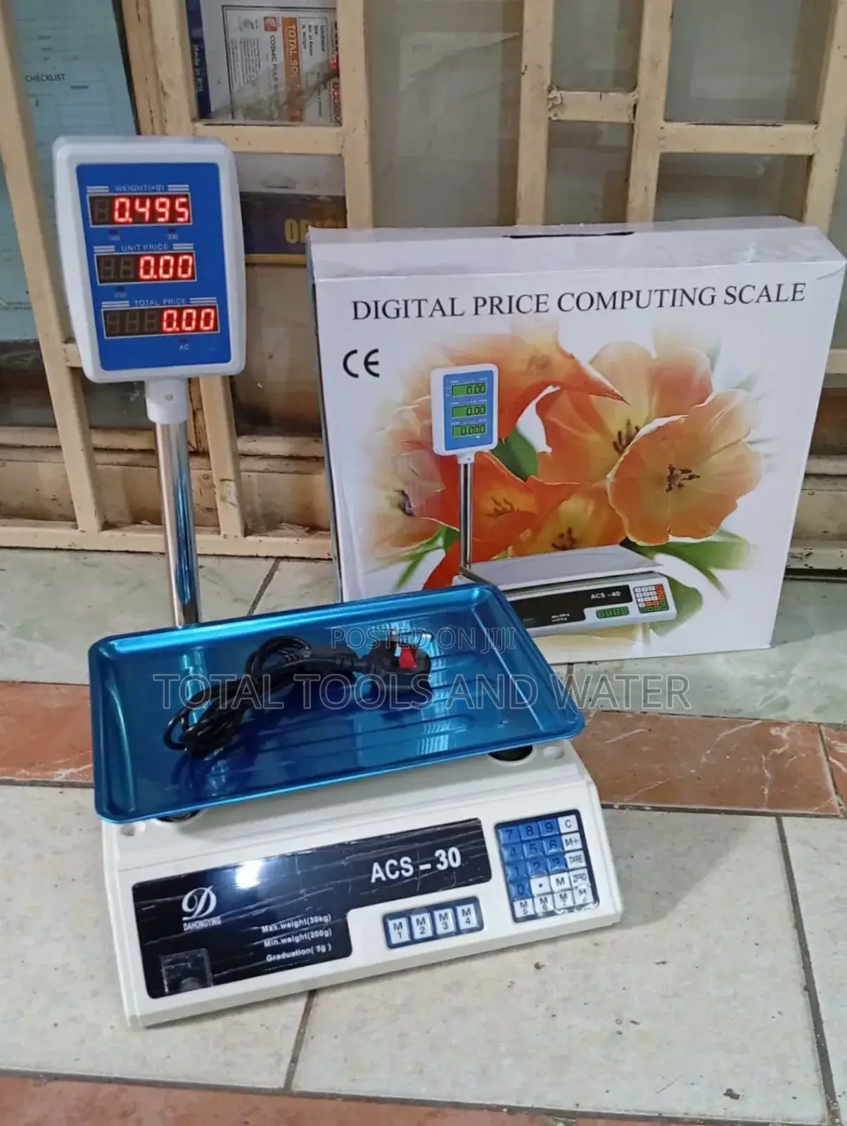 Acs30 Platform Digital Scale