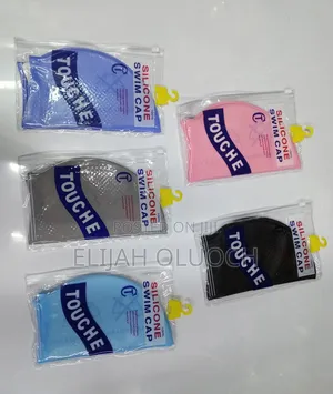 Premium Silicone Swim Caps.
