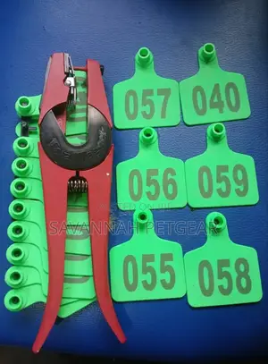 Numbered Cow, Goat, Sheep, Pig, Camel Ear Tags