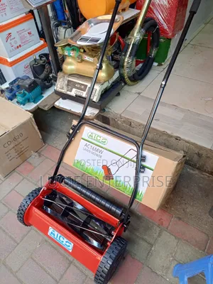 Hand Push Lawn Mower Machine