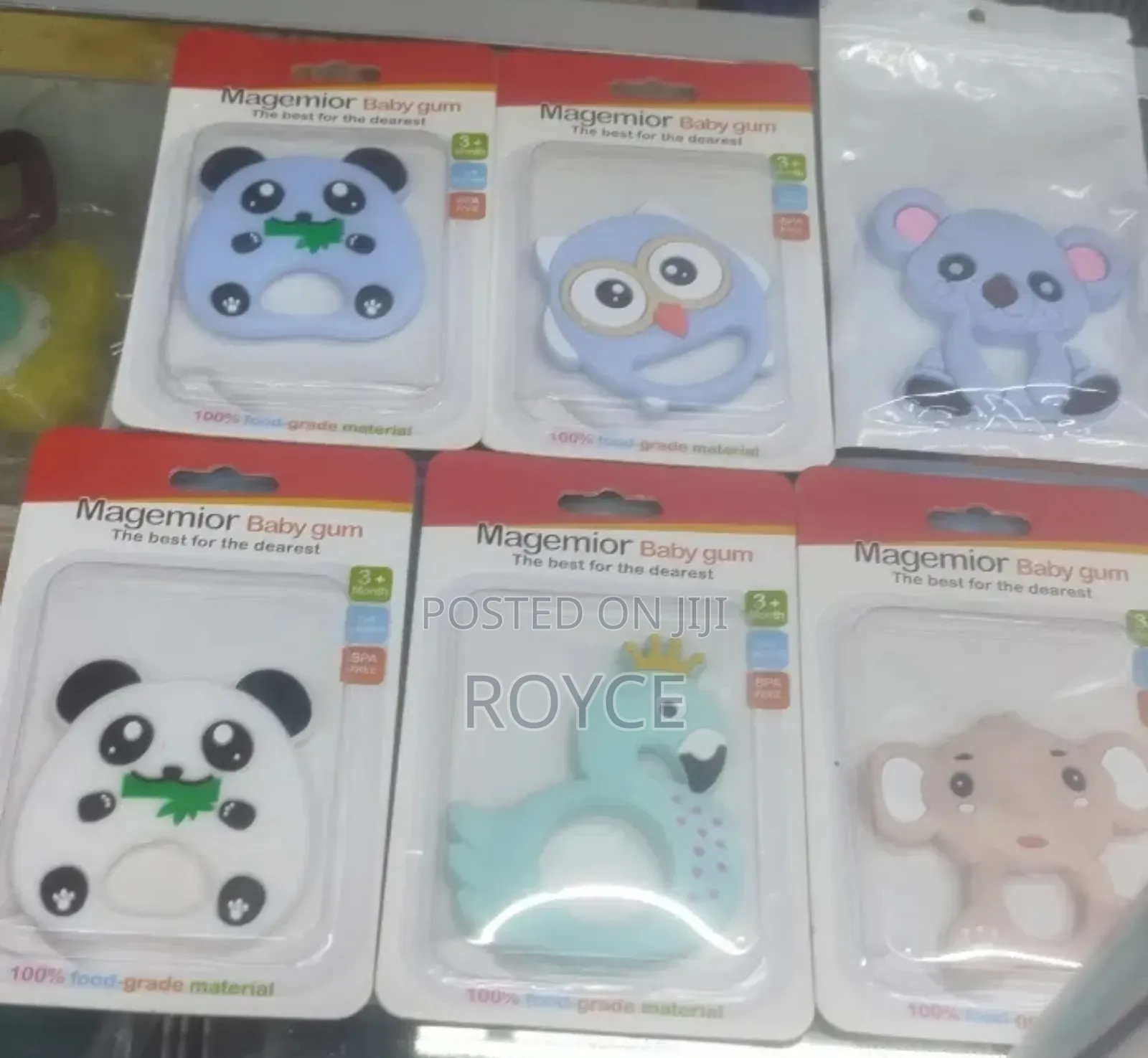 Silicone Teether-2pcs Set