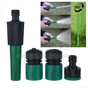 3/4'' Inch Hose Connectors Set Hose Pipe Spray Gun Nozzle