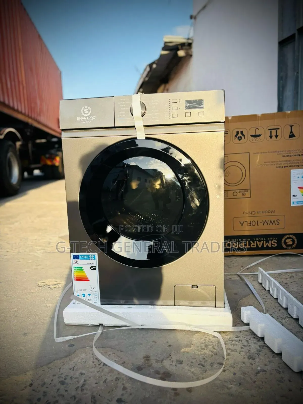 Smartpro Front Loader Fully Automatic 10kg Washing Machine