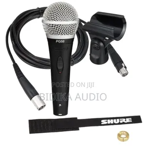 Quality Shure Pg58 Wired Microphone