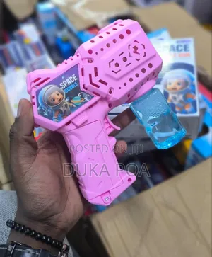 Kids Toy, Pink Kids Bubble Gun