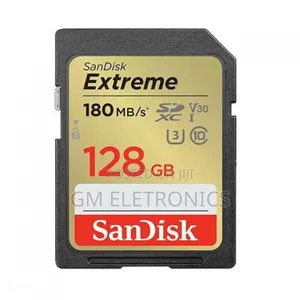 Sandisk 128gb Extreme Sd Uhs-I / V30 / U3 /Class 10
