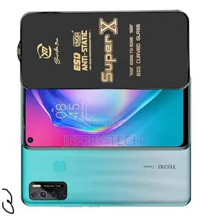 Antistatic Glass Screen Protector for Tecno Camon 15