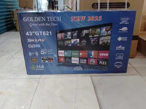 Goldentech 43inch Smart Android Tv, Youtube, Netflix, Led Tv