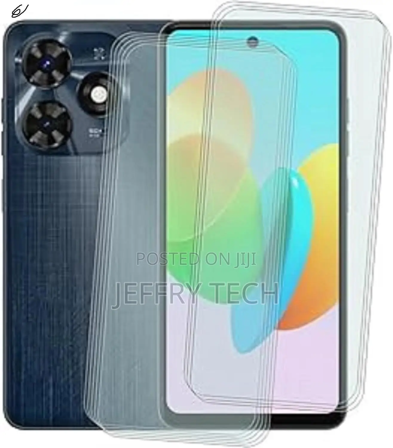 Antistatic Tempered Glass for Spark 30c Screen Protector