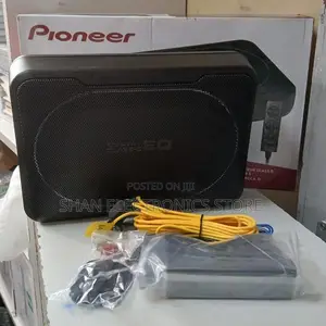 Car Underseat Subwoofer W/ Controller New Pioneer Ts-Wx130da
