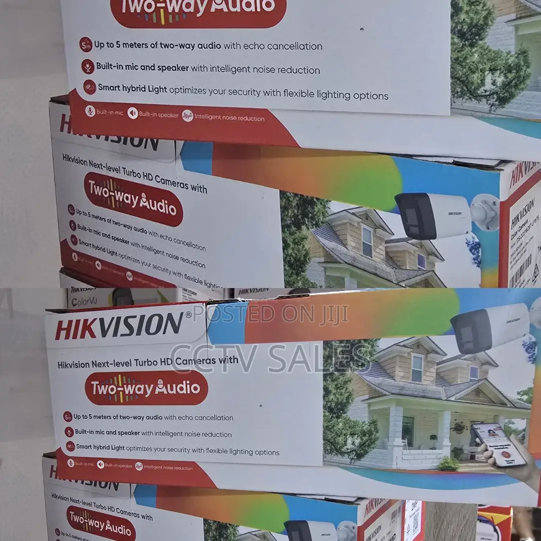 Hikvision 2mp Two Way Audio Fixed Mini Bullet Camera