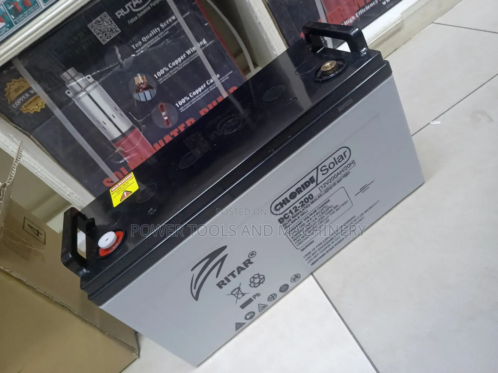 Quality 200ah Ritah Battery