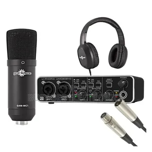 Behringer U-Phoria Umc202hd Usb Studio Pack