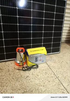 Solar Panel Plus Solar Submersible Water Pump