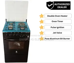 Pulse Ignition - Euroken 3 + 1 Standing Gas Cooker/ Gas Oven