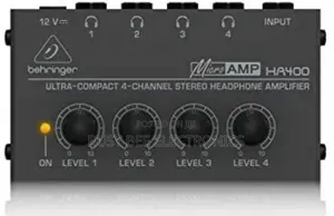 Ha 400 Ultra-Compact 4 Channel Stereo Headphone Amplifier