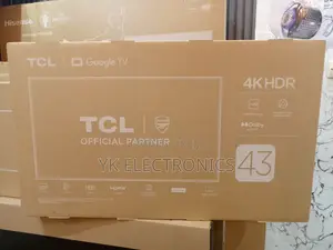 TCL 43′′ V6c (New 2025) HDR Google TV – 43v6c
